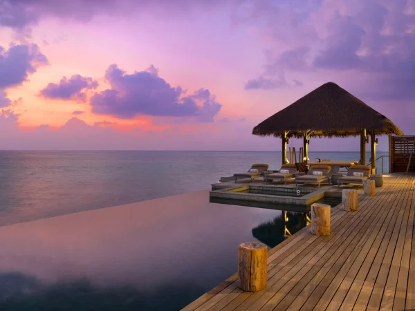 The Vakkaru Over Water Residence - pool - Vakkaru Maldives