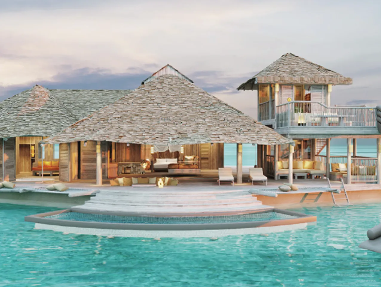 Illustration of Luxurious Island Retreat Apartments