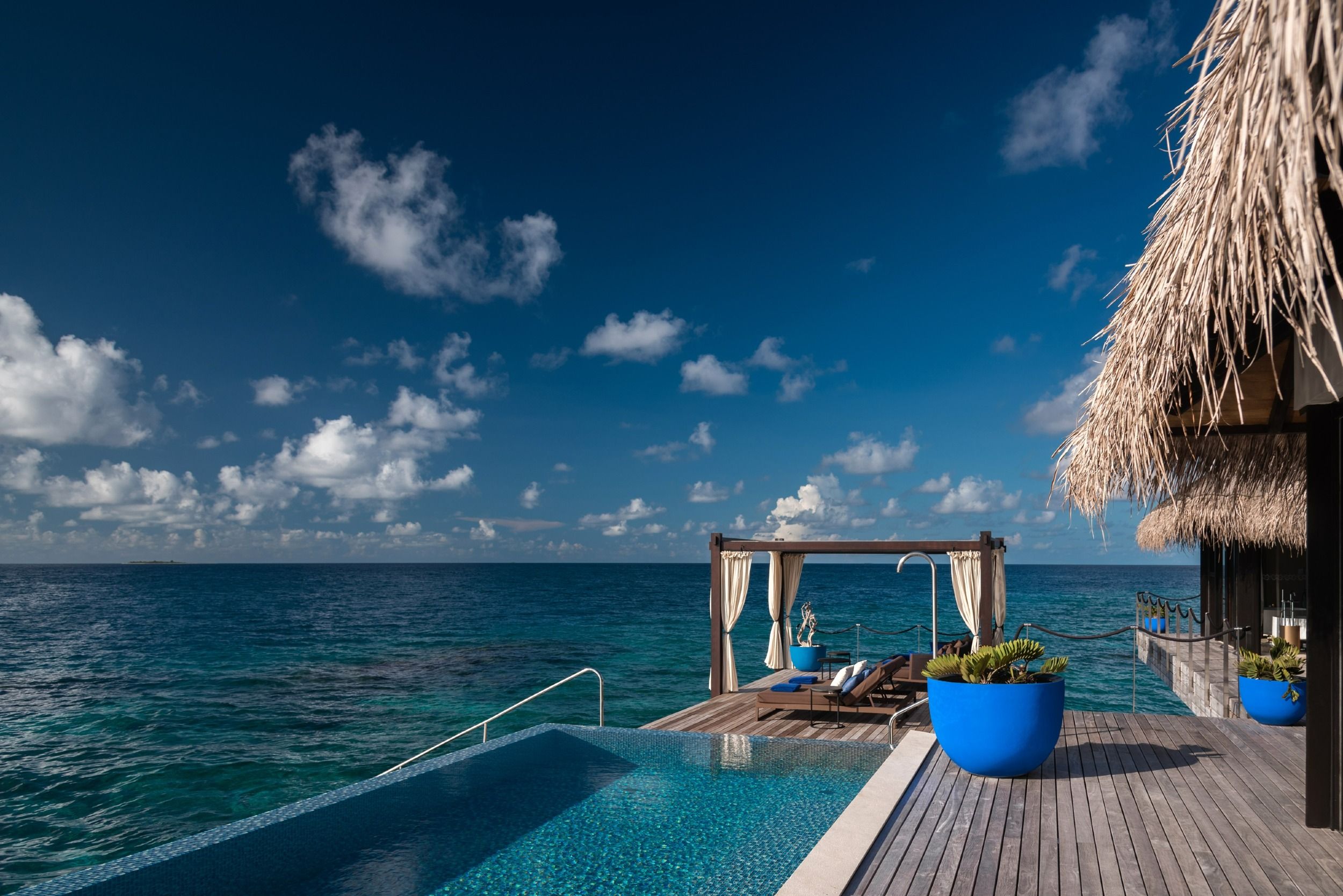 Ocean Pool House - Pool + Cabana - Velaa Private Island Maldives
