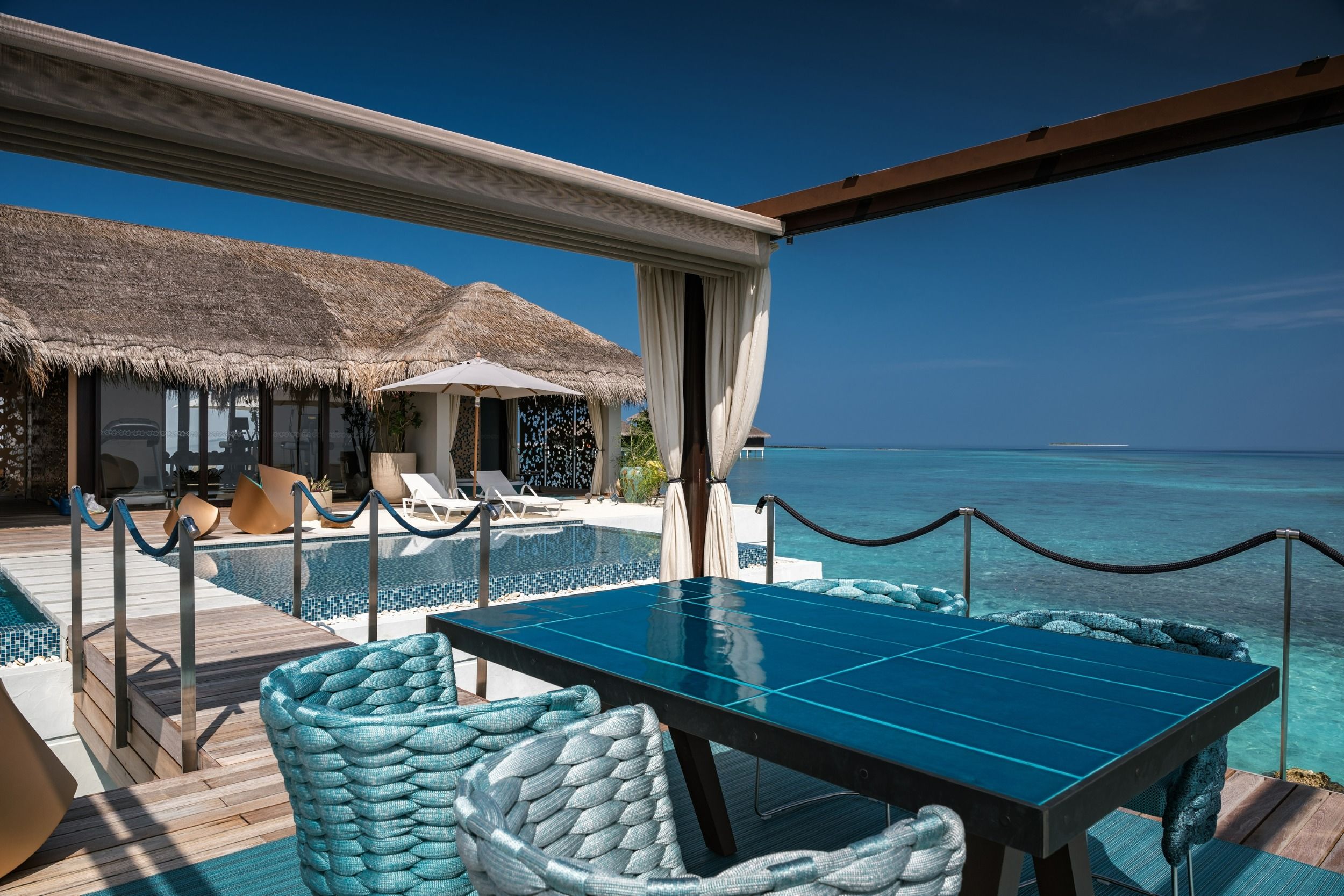 Romantic Pool Residence 1 Bedroom  table tennis 