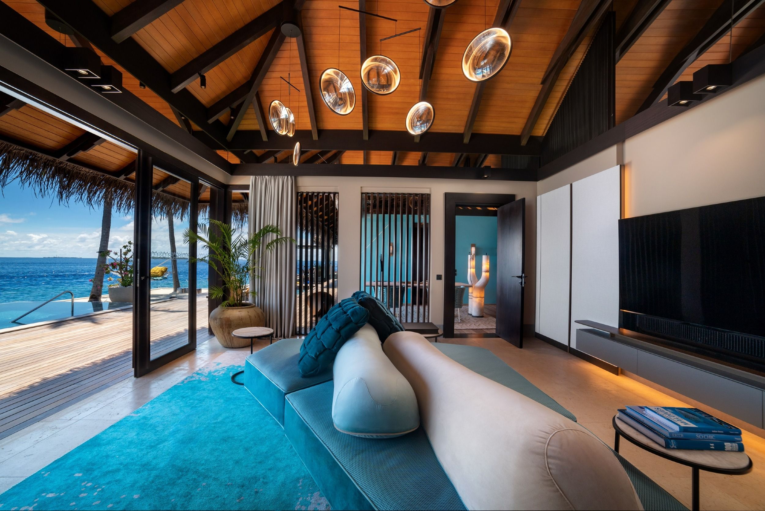 Romantic Pool Residence 1 Bedroom  Living areaExterior 