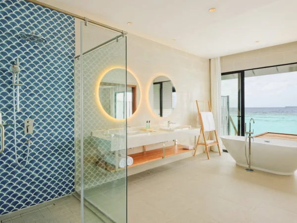 Water Villa - Bathroom- Nova Maldives