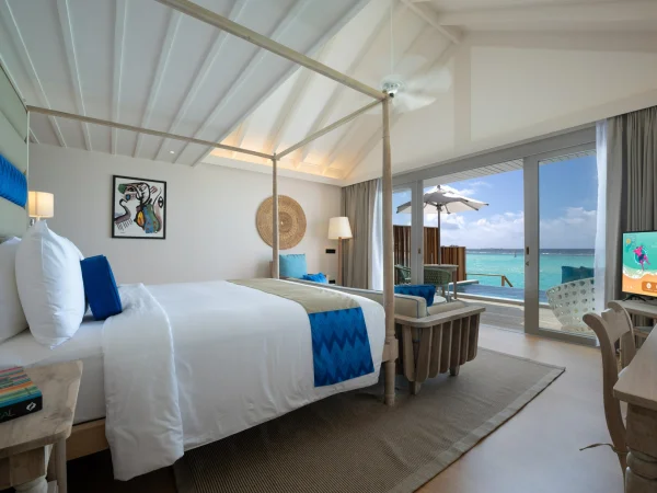 Lagoon Pool Villa - Bedroom - Cora Cora Resort Maldives