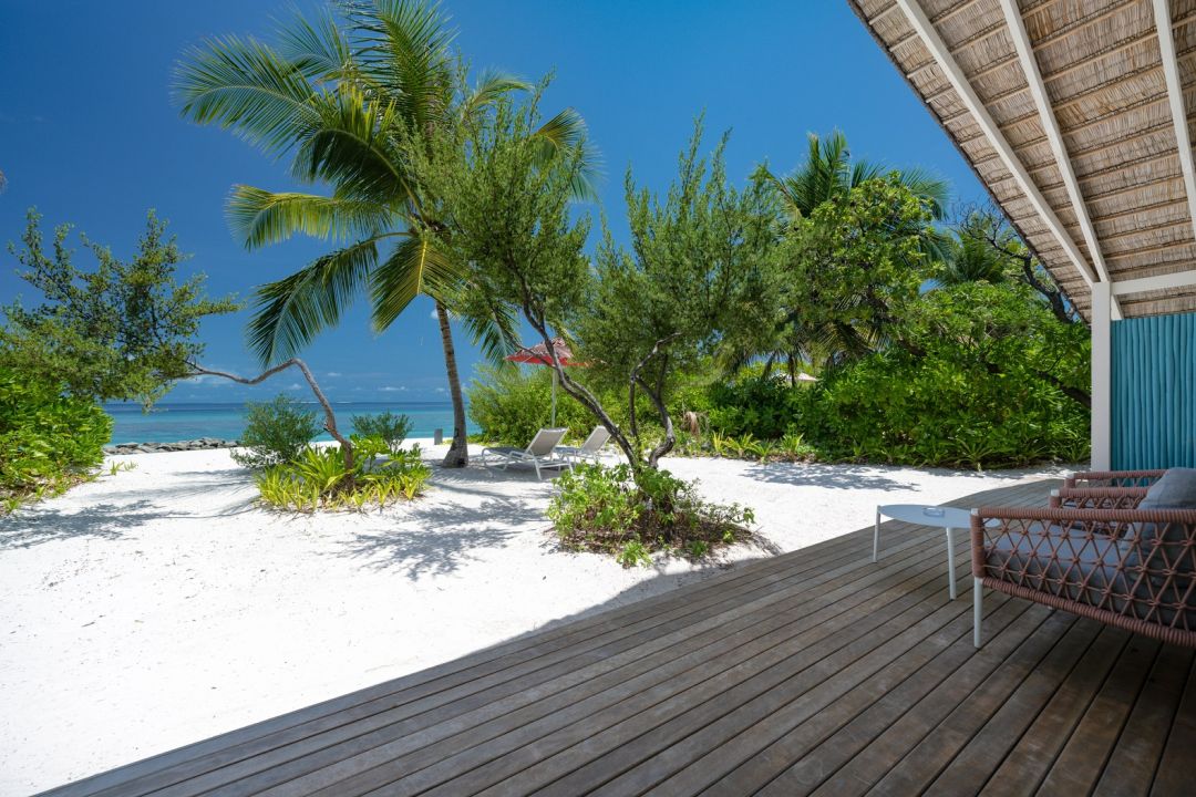Two Bedroom Family Beach Villa - Terrace - Cora Cora Resort Maldives