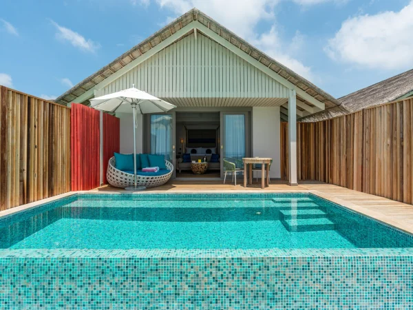 Lagoon Pool Villa - Facade - Cora Cora Resort Maldives