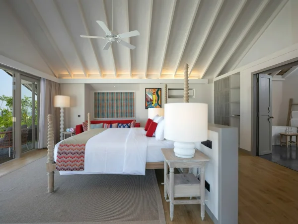 Beach Pool Suite - Bedroom - Cora Cora Resort Maldives