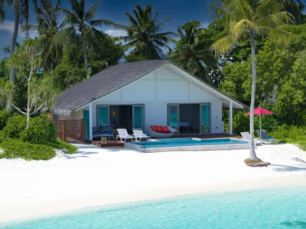 Two Bedroom Family Beach Pool Villa - Exterior view - Cora Cora Resort Maldives