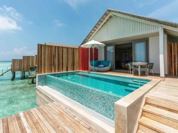 Lagoon Pool Villa - Facade - Cora Cora Resort Maldives