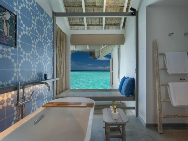 Lagoon Pool Villa - bathroom - Cora Cora Resort Maldives