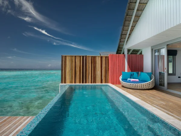 Lagoon Pool Villa - Terrace - Cora Cora Resort Maldives
