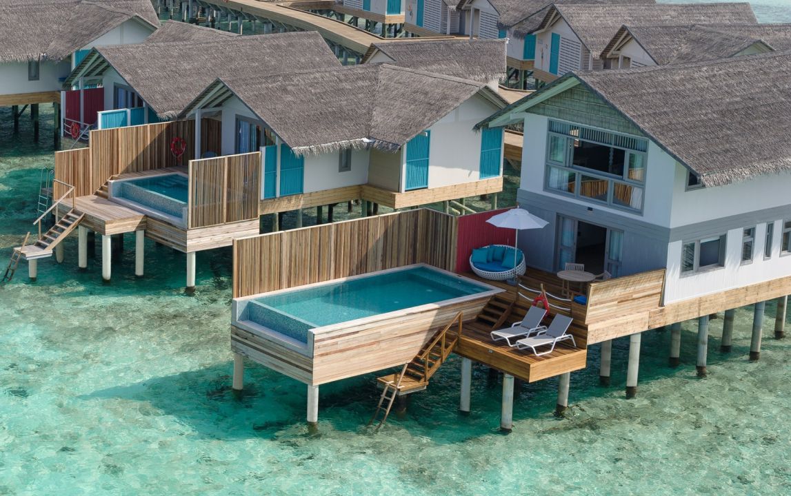 Duplex Lagoon Pool Villa - Exterior view - Cora Cora Resort Maldives
