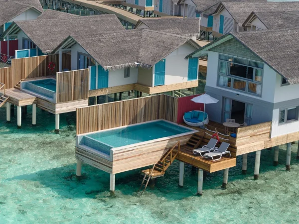 Duplex Lagoon Pool Villa - Exterior view - Cora Cora Resort Maldives