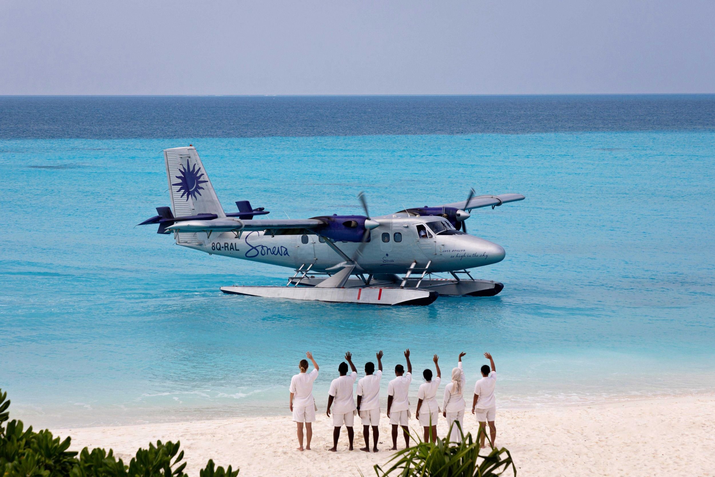 Soneva Secret Maldives Private Seaplane 