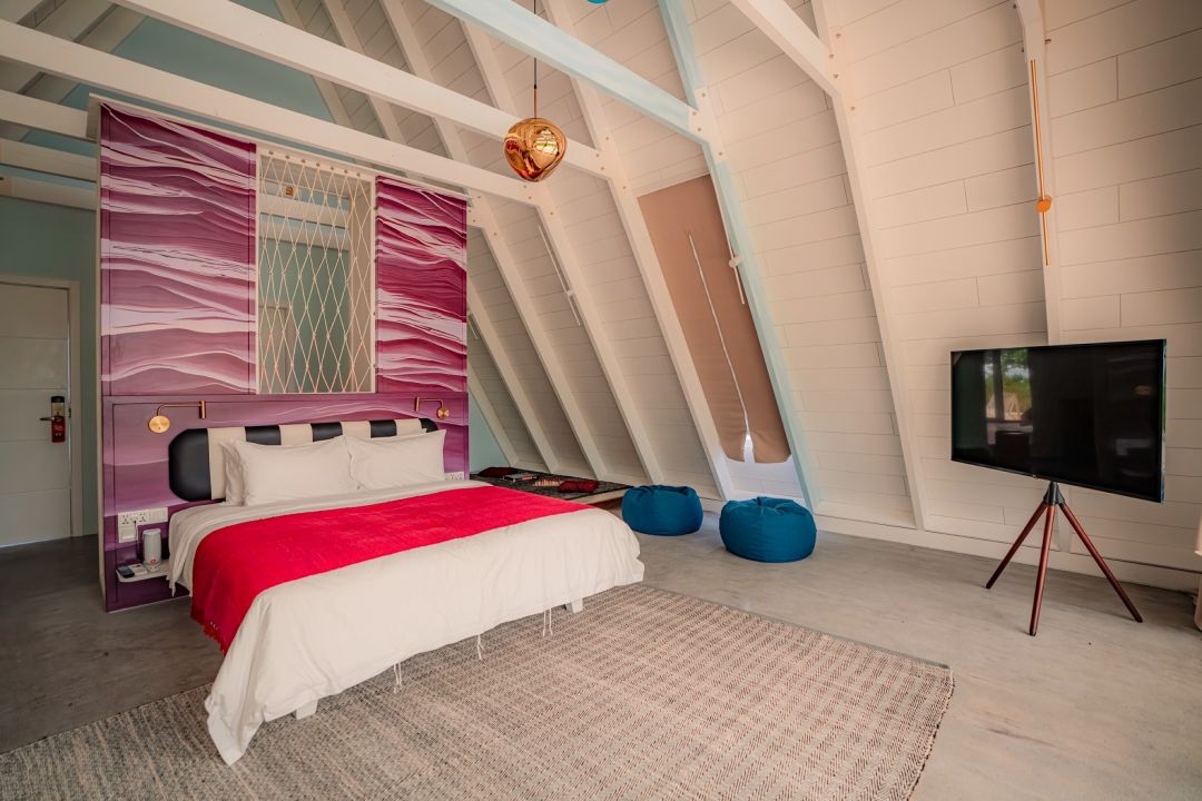 Haruge Beach Villa with Private Pool Interior