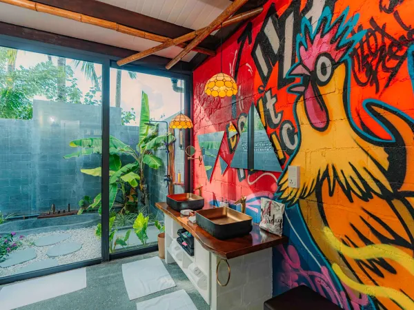 Bodu Haruge Beach Villa with Private Pool Graffiti Gifili