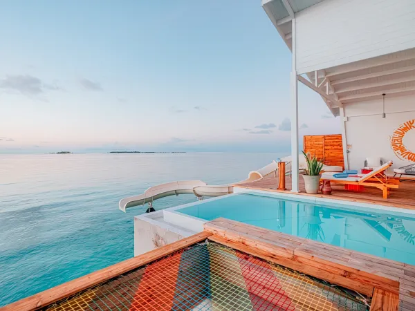 Water Villa with Private Pool Interior