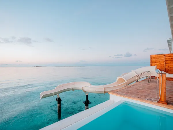 Odi Water Villa with Private Pool Slide