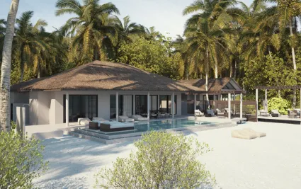 Two Bedroom Residence with Two Beach Pools and Garden Pool - Villa Haven Resort Maldives