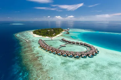 Baros Maldives Areal View 