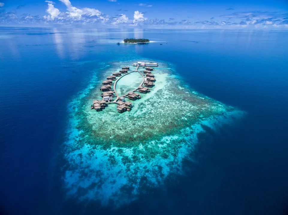 
Raffles Maldives Areal View Photo
