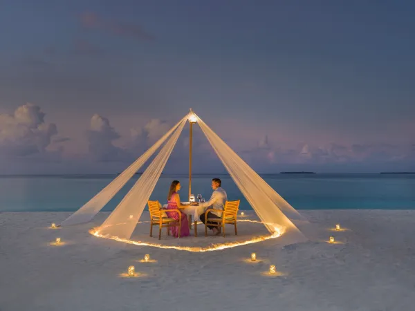 JA Manafaru private dinner