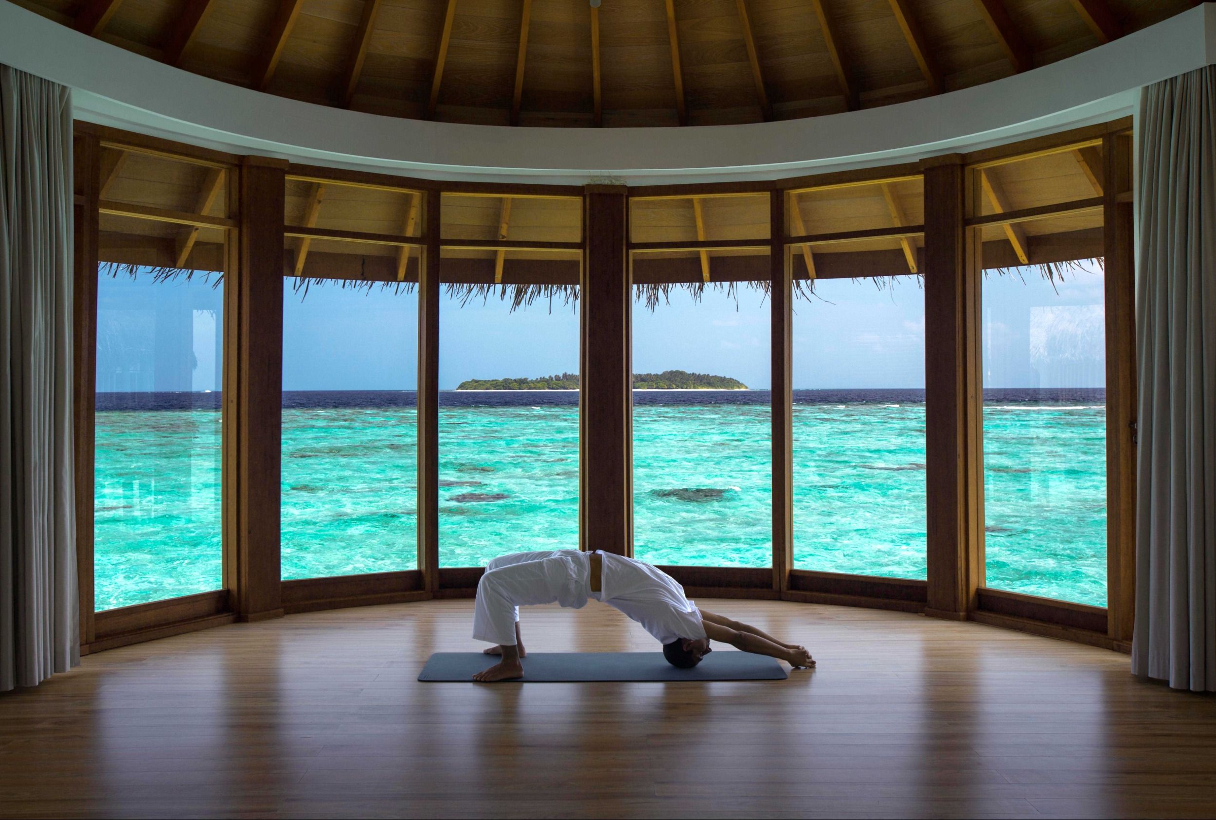 Yoga pavilion sakis -Milaidhoo Maldives