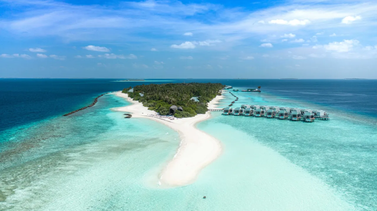 The View of Dhigali Maldives 