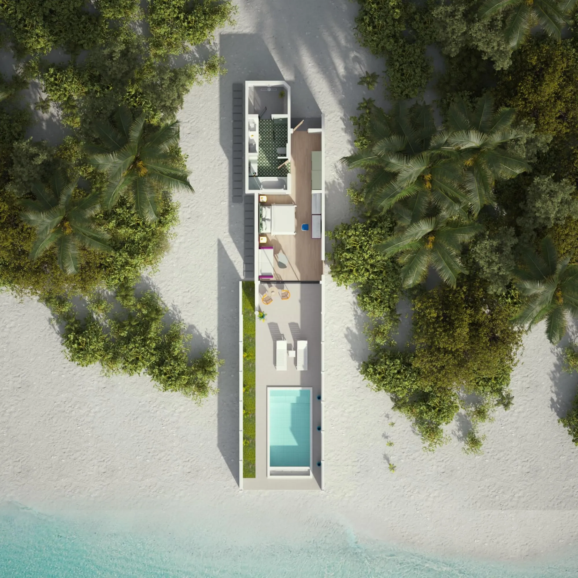 Lagoon Beach Pool Villa