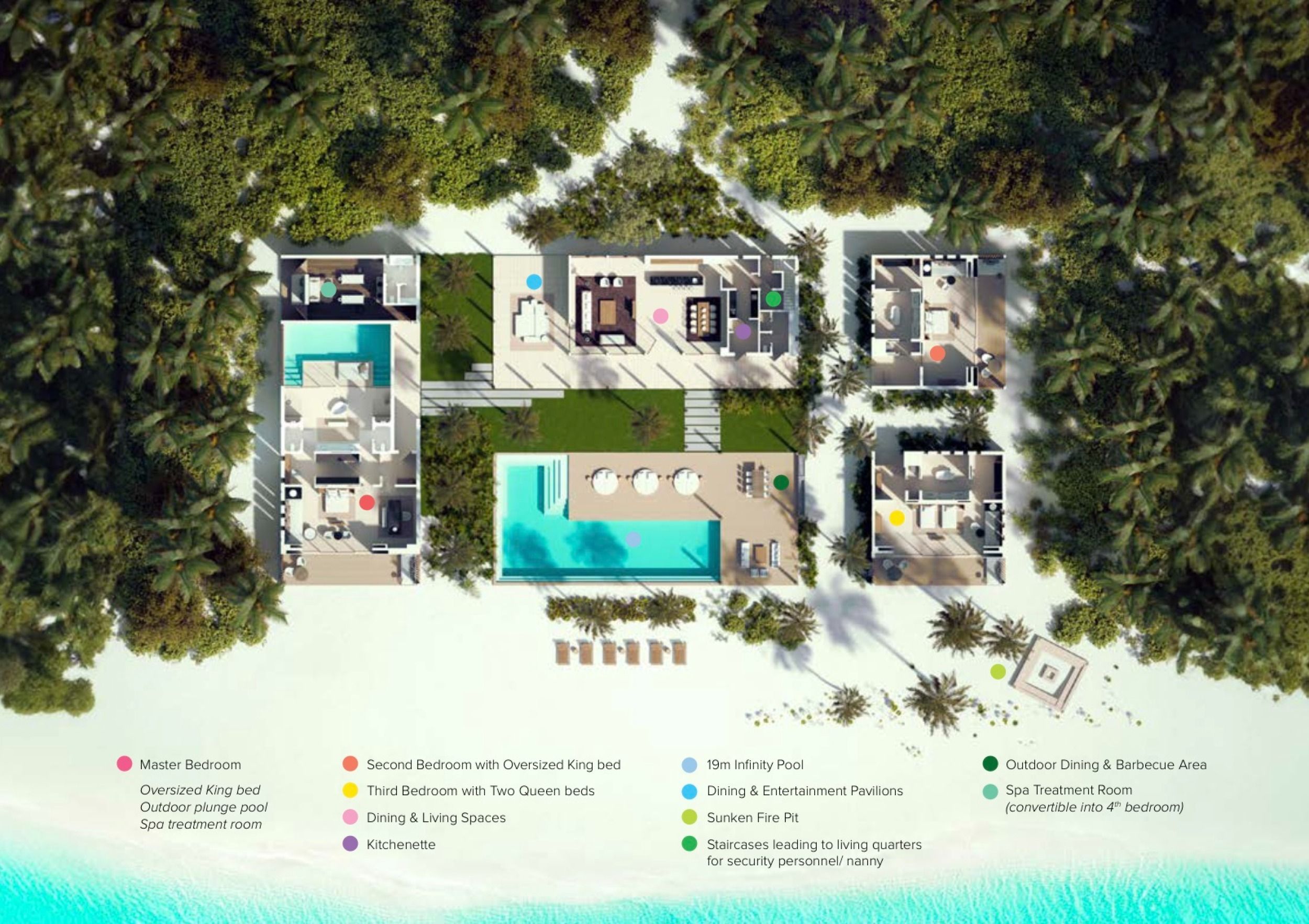 The Ritz Carlton Maldives - The Ritz-Carlton Estate - Floor plan