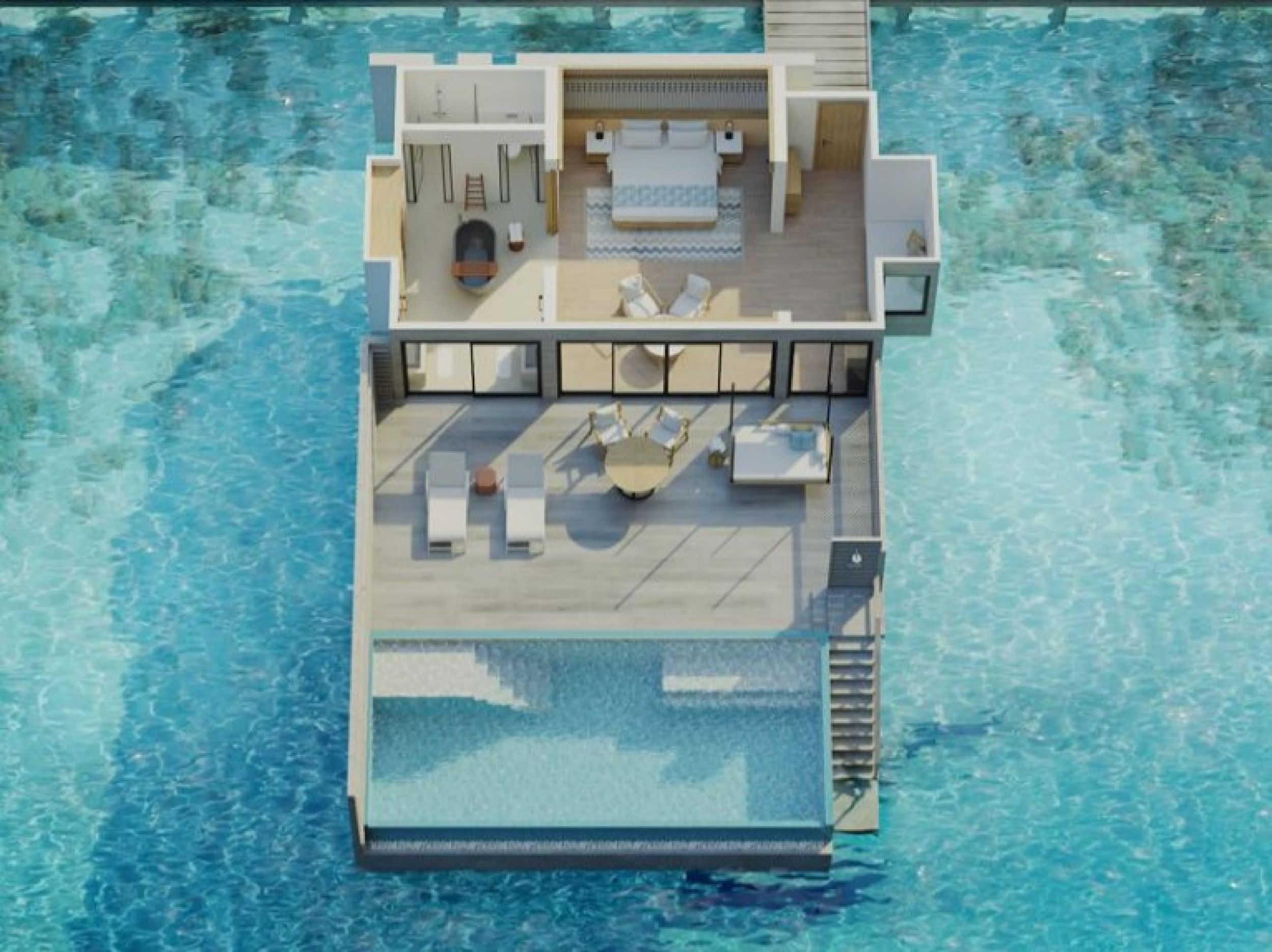 Water Villa with Private Pool