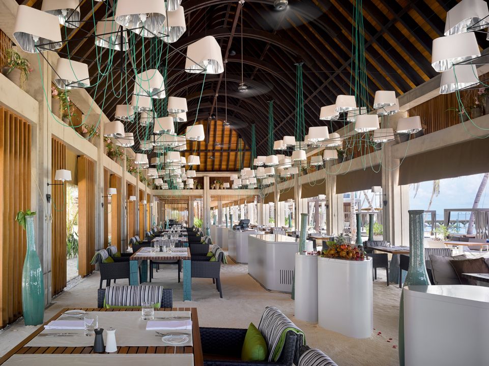 Velaa Private Island Athiri Restaurant Interior