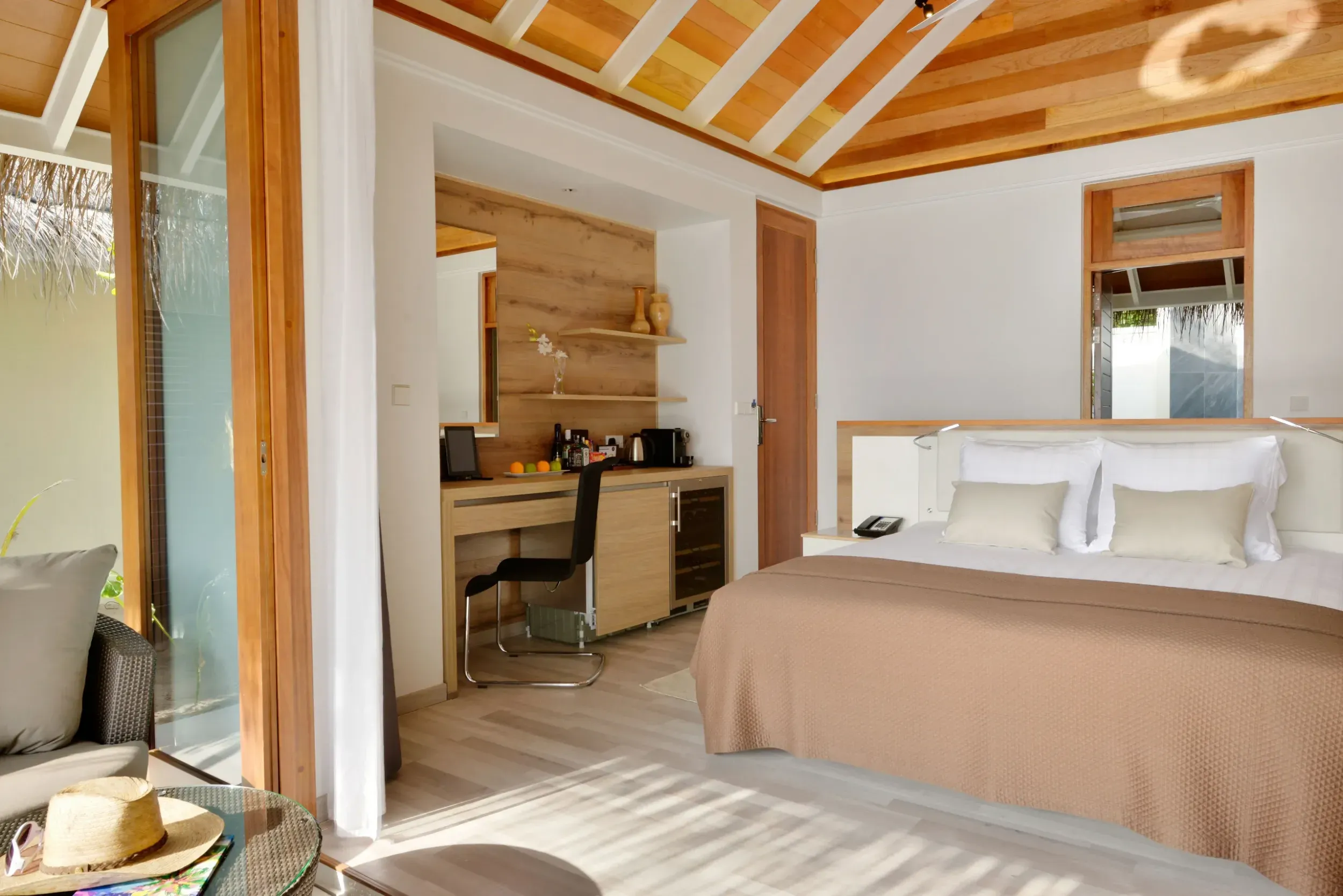 Beach Villa - Interior- Kandolhu Maldives 