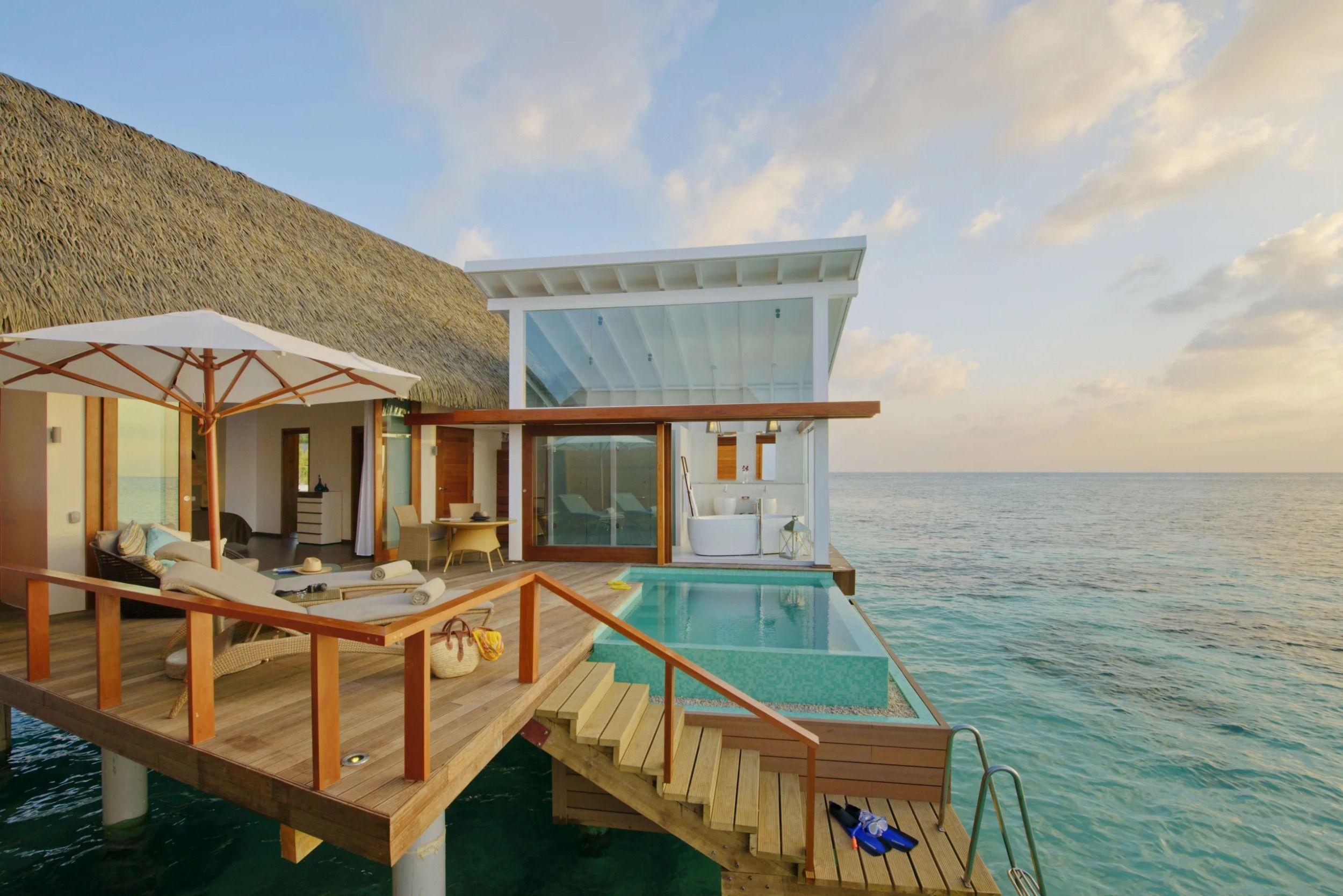 Ocean Pool Villa - Exterior - Kandolhu Maldives