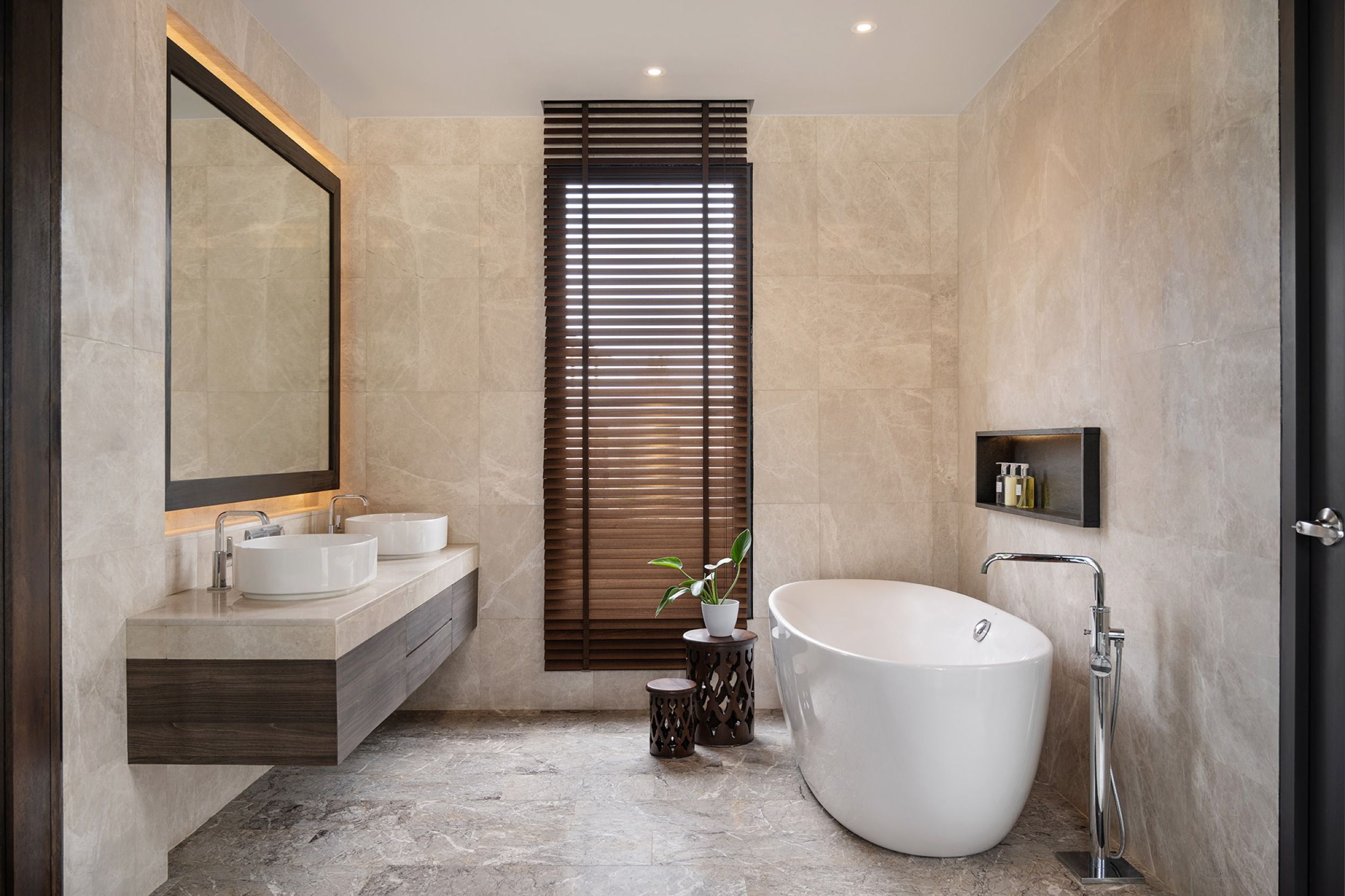 Madifushi Private Island Maldives - Serene Pool Villa Sunset View - Bathroom