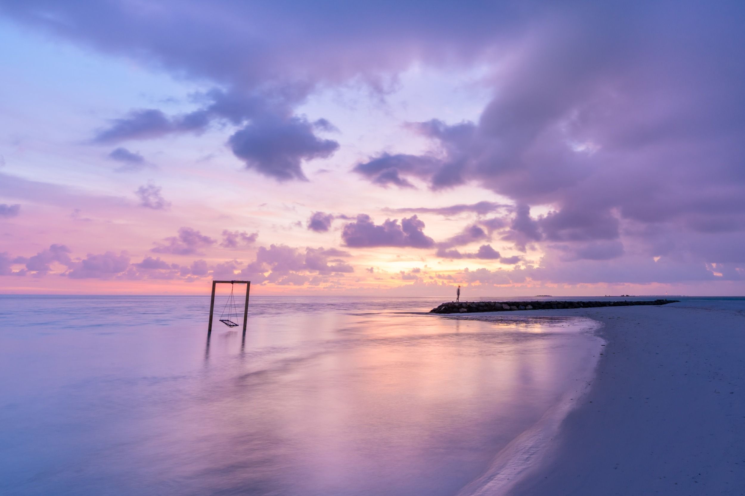 Madifushi Private Island Maldives - Sunset view