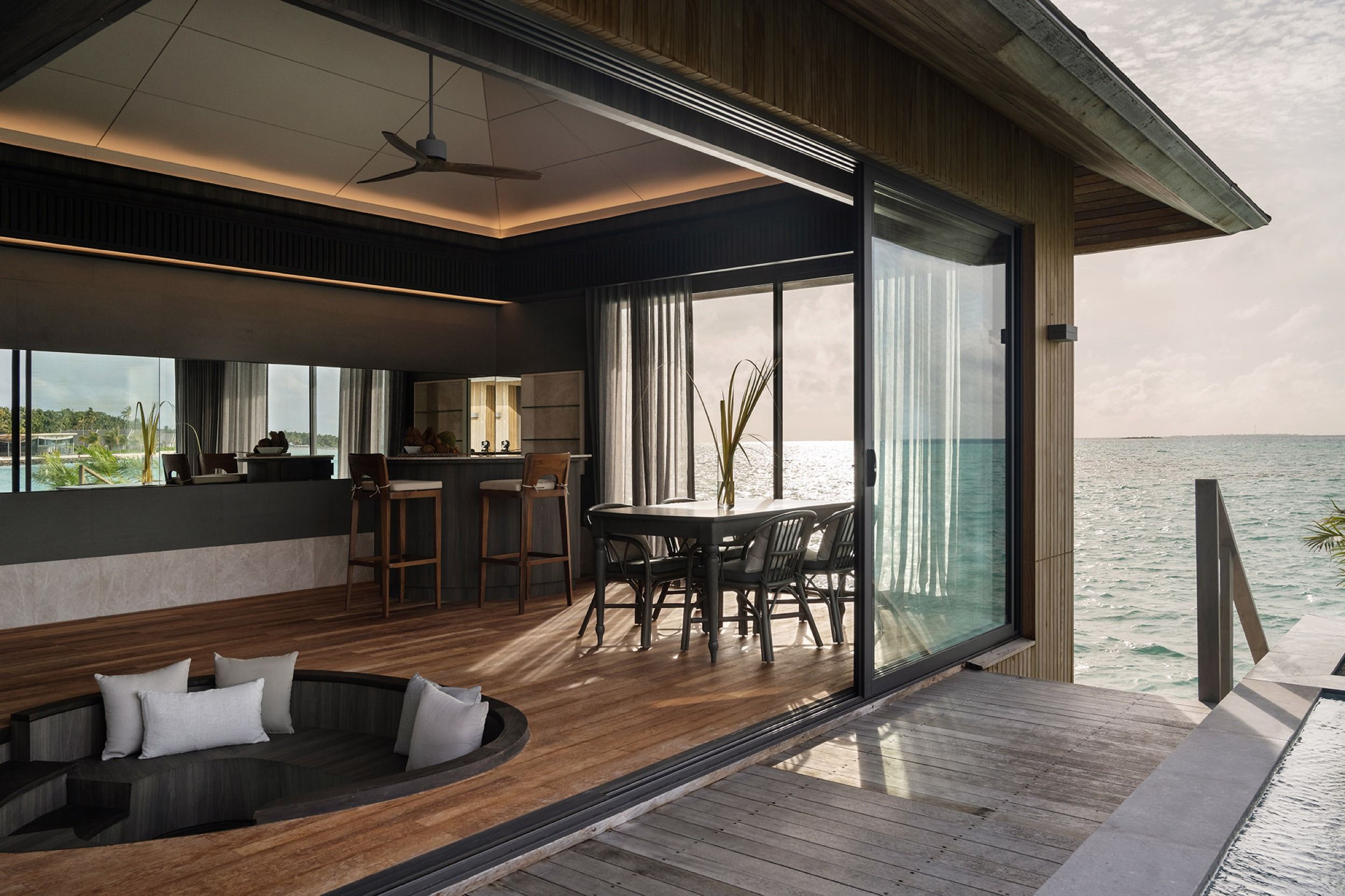 Madifushi Private Island Maldives - Tranquil Aqua Pool Villa - Bedroom