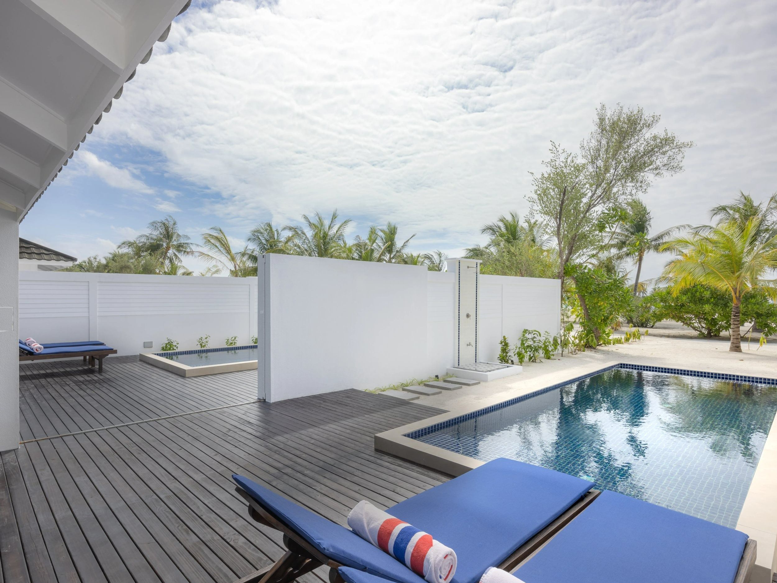 Two Bedroom Beach Villa with Two Pools Pool and Terrace