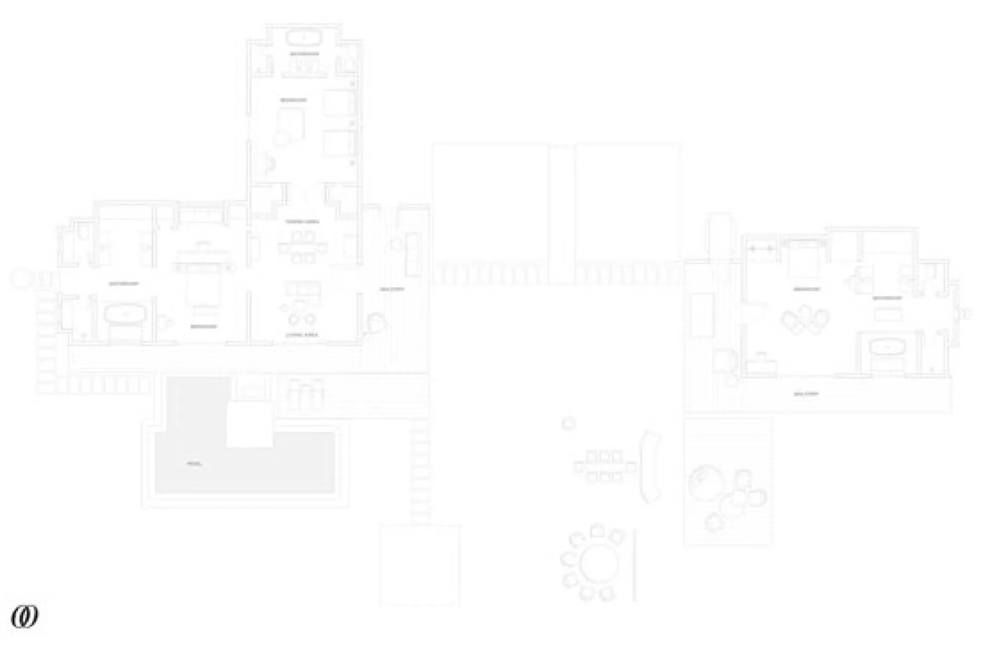 One&Only Reethi Rah Grand Residence with Pool Floor Plan