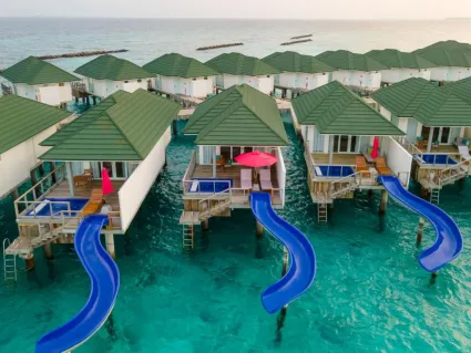 Siyam World Water Villa with Pool + Slide
