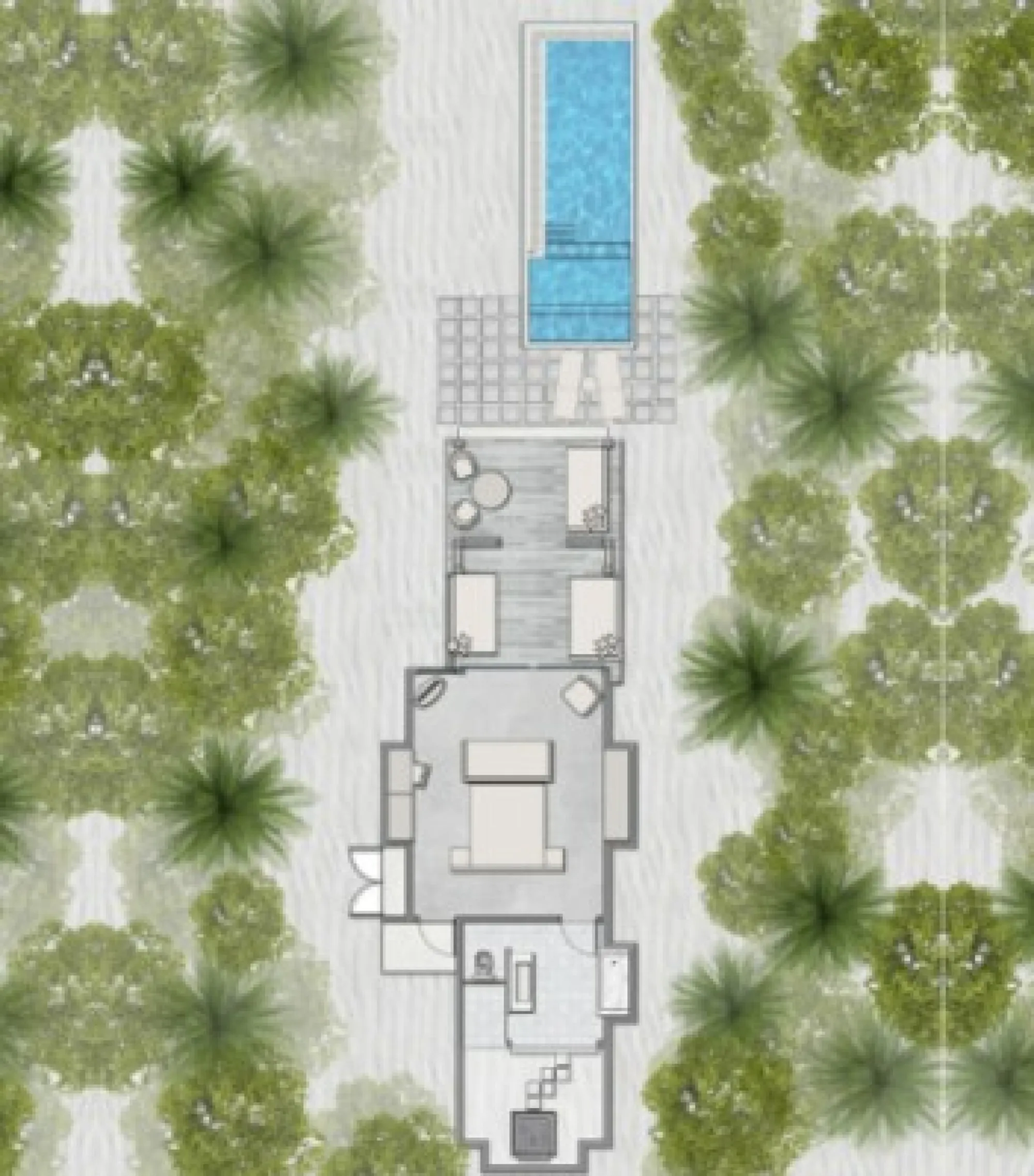 Siyam World Beach Suite with Pool