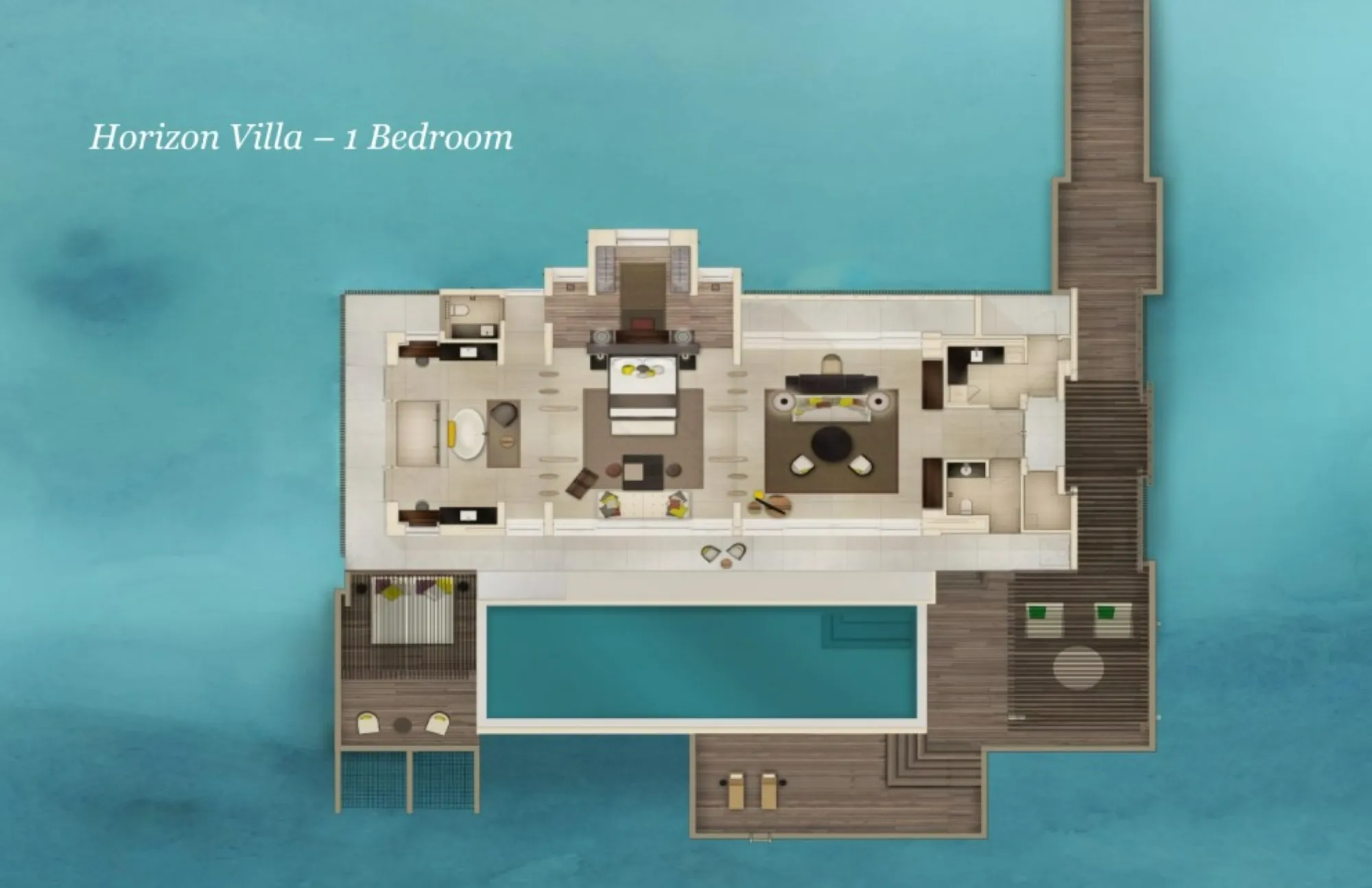 Cheval Blanc Randheli - Horizon Villa - One Bedroom