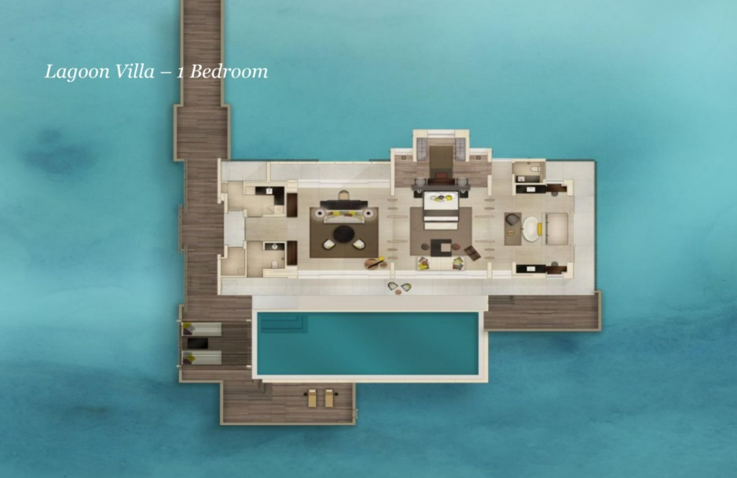 Cheval Blanc Randheli Lagoon Villa - One Bedroom