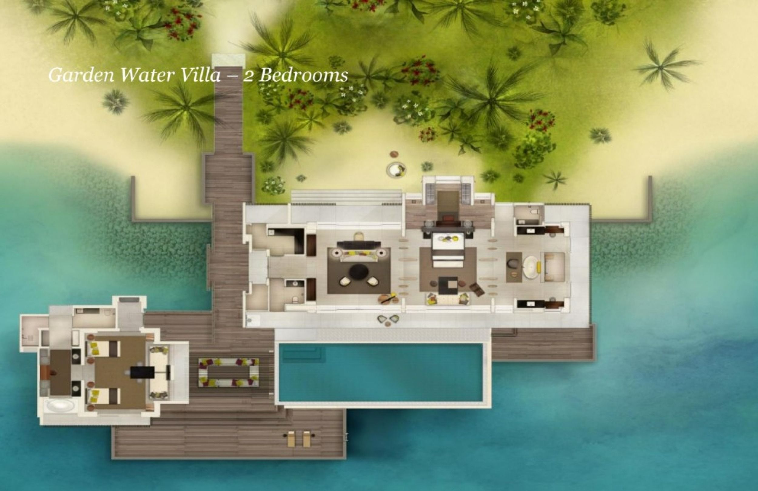 Cheval Blanc Randheli - Garden Water Villa - Two Bedroom
