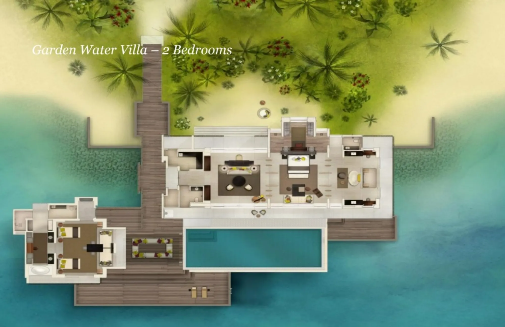 Cheval Blanc Randheli - Garden Water Villa - Two Bedroom