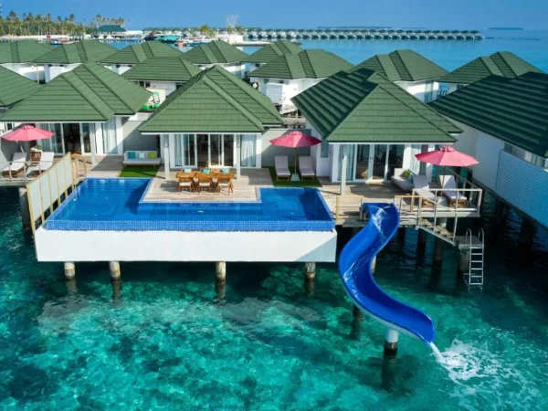 Siyam World Three Bedroom Lagoon Villa with Pool + Slide