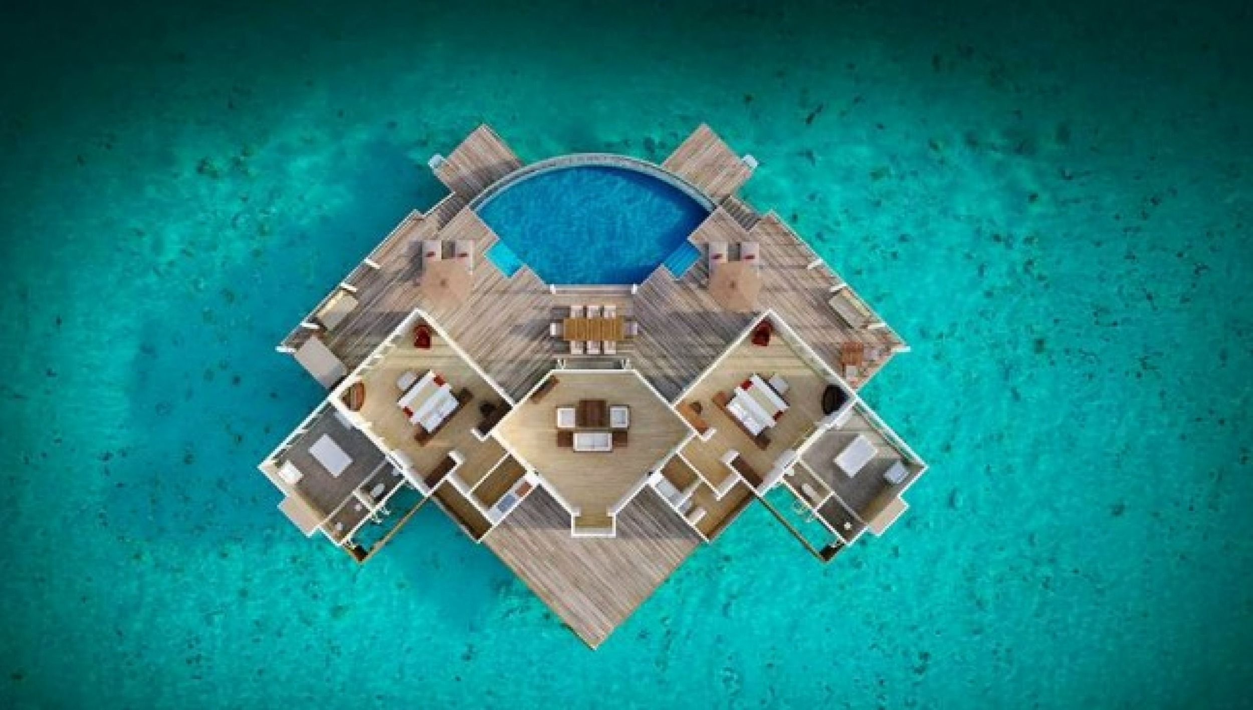 Siyam World Two Bedroom Grand Water Pavilion with Pool + Slide