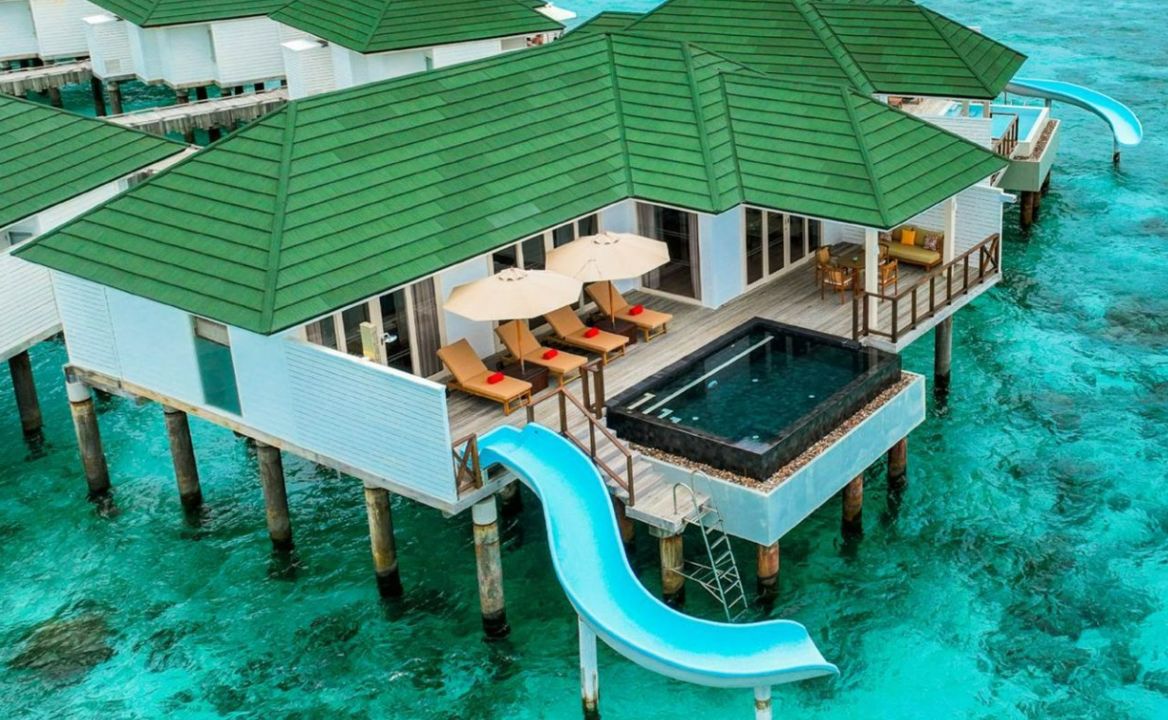 Siyam World Water Pavilion with Pool + Slide