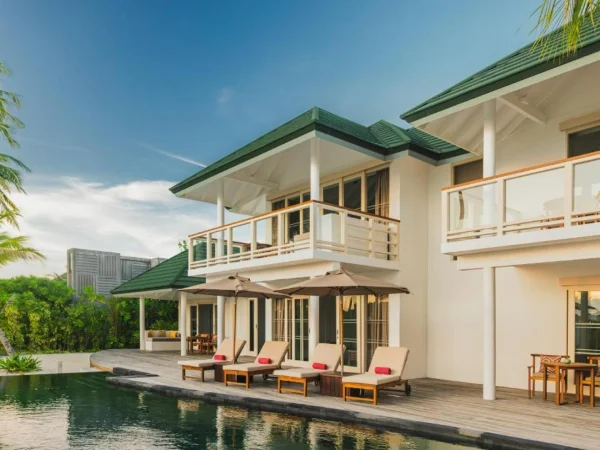 Siyam World Four Bedroom Beach Residence with Pool
