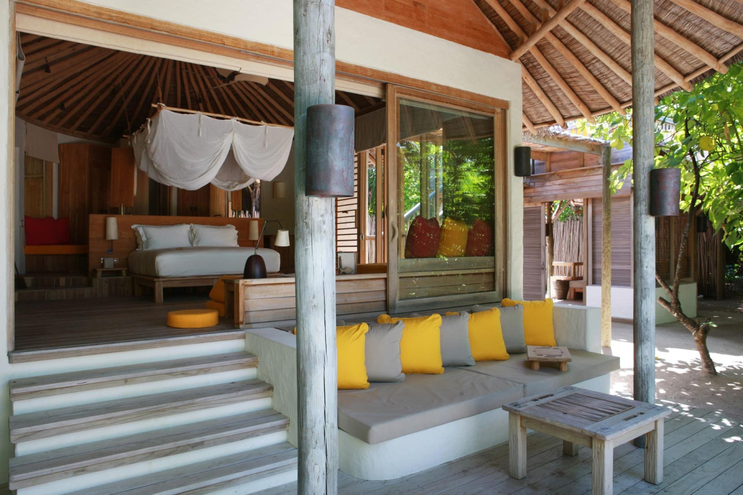 Six Senses Laamu Lagoon Beach Villa with Pool