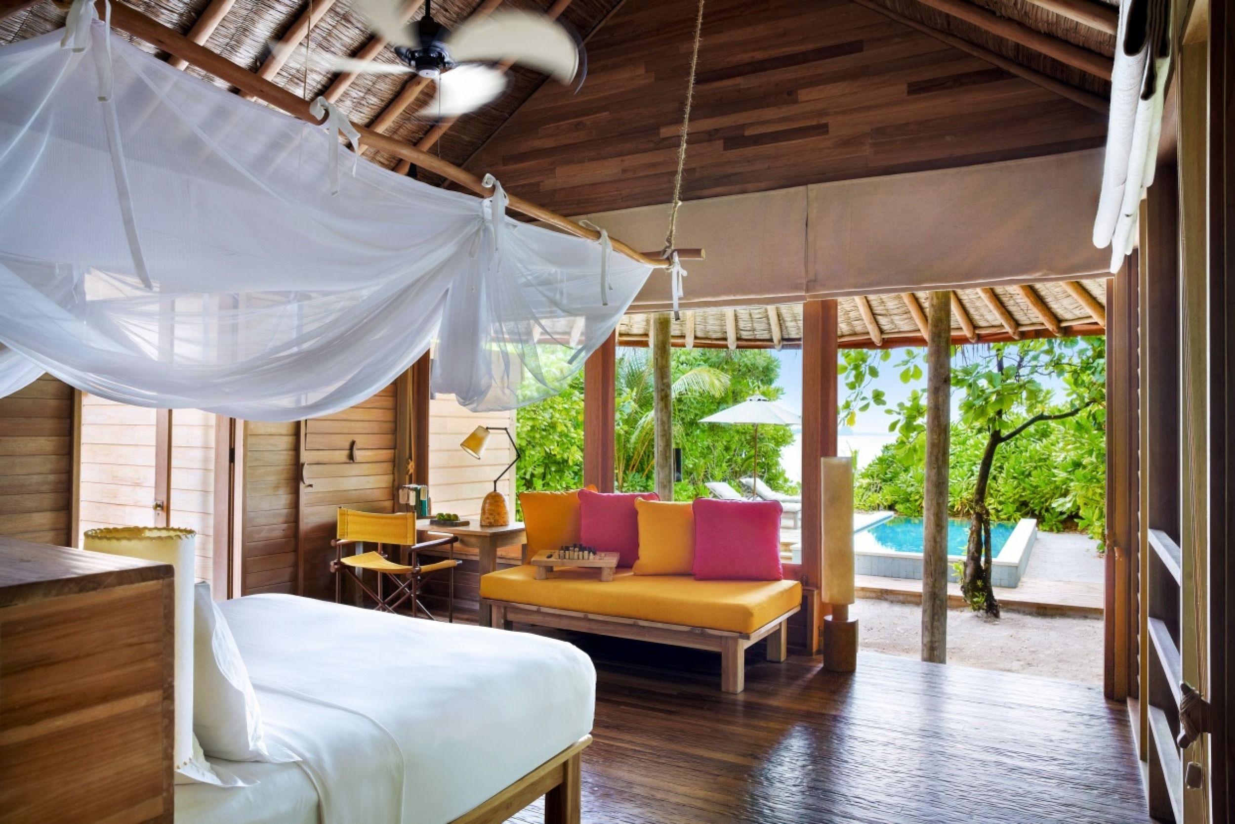 Six Senses Laamu Lagoon Beach Villa with Pool